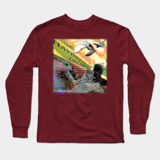 Having Strange Dreams? (Dreams of Egrets) Long Sleeve T-Shirt